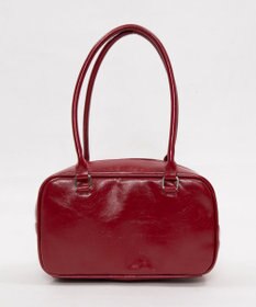 WEGO スタッズハートチャーム付きハトメボストン