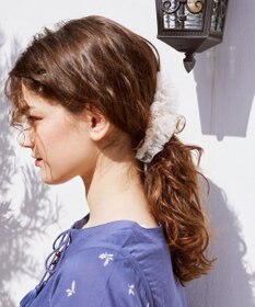 Maison de FLEUR チュールビジューバンスクリップ