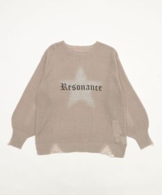 WEGO モヘアタッチスターBIGニット