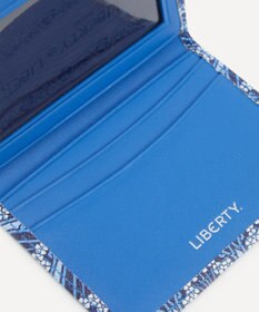 LIBERTY. アイフィス ブルー トラベル カード ホルダー