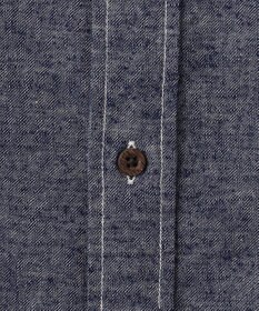 JOSEPH ABBOUD MOUNTAIN 【SPACE／UNISEX】OGスラブシャンブレー シャツ