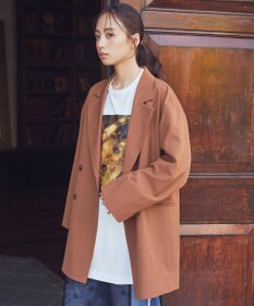 earth music&ecology アソートグラフィックルーズＴｅｅ