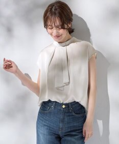 ANY ボウタイブラウス