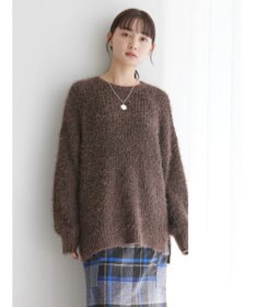 AMERICAN HOLIC シャギーゆるっとニットプルオーバー