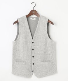 JOSEPH ABBOUD 【清涼感】洗える！ストローヤーンニット ベスト