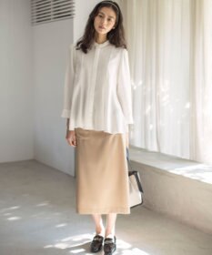 組曲 【WEB限定】オシャクロスタイト スカート