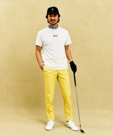 23区GOLF 【MEN】 4色から選べる ミニワッフルモックネック
