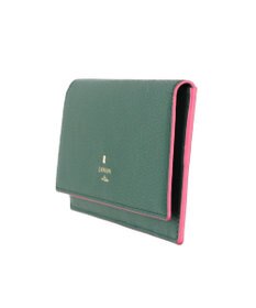 LANVIN en Bleu リム 被せ薄マチ長財布