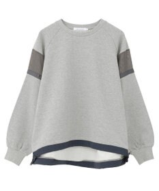 AMERICAN HOLIC 異素材ドロスト配色プルオーバー