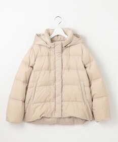 23区 L 【洗える/撥水加工】シレータフタ コンパクト ダウンコート