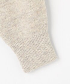 組曲 【加藤ローサさん着用 / 前後着用可】スパンコールヤーン カーディガン