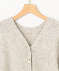 組曲 【加藤ローサさん着用 / 前後着用可】スパンコールヤーン カーディガン