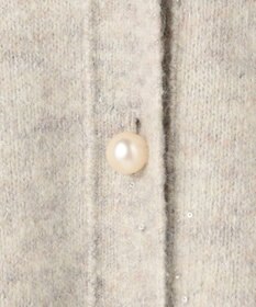 組曲 【加藤ローサさん着用 / 前後着用可】スパンコールヤーン カーディガン