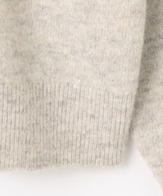 組曲 【加藤ローサさん着用 / 前後着用可】スパンコールヤーン カーディガン