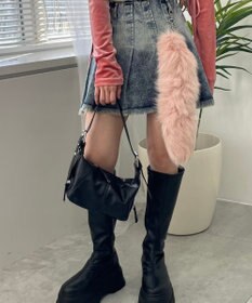 WEGO BIGファーしっぽキーホルダー