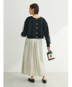 Green Parks ・ＥＬＥＮＣＡＲＥ　ＤＵＥ　２ｗａｙチュールレイヤーカーデ