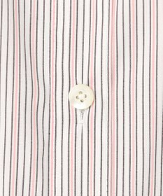 J.PRESS LADIES L 【洗える】BEZコットンナイロン ストライプ シャツカラー ブラウス