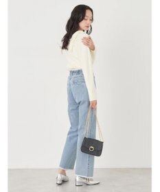 earth music&ecology 肩リボンニットプルオーバー