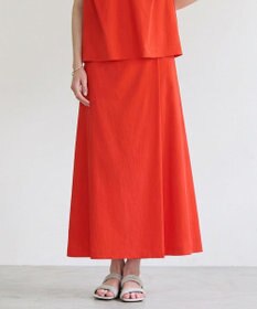 BEIGE， YANN / ラップタック フレアスカート