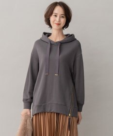 自由区 【洗える】4段裏毛起毛 パーカー