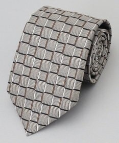GOTAIRIKU GOTAIRIKU別注【日本製】シルク ネクタイ_チェック織り