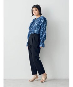 YECCA VECCA タックテーパードパンツ②