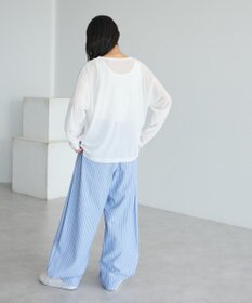 CRAFT STANDARD BOUTIQUE フラワープリントシアーロンTee