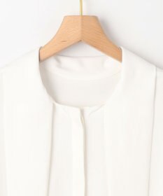 組曲 L 【KUMIKYOKU NAVY】ジョーゼットシフォン2WAY ボウタイブラウス