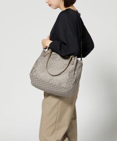 Y'SACCS 【Y’SACCS vous et】ドットジャカード マルチウェイトート Mサイズ