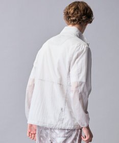 JOSEPH ABBOUD MOUNTAIN 【軽量/ECO撥水/ポケッタブル】ナイロンフライリップ ブルゾン