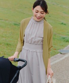 Tiaclasse L 【洗える】体型カバーも叶うドルマンニットカーディガン