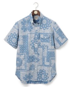 J.PRESS MEN ペイズリーバンダナプリント シャツ
