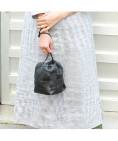 UNBILLION perche サスティナブルメッシュドロストショルダーバッグS