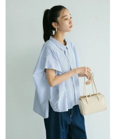 CRAFT STANDARD BOUTIQUE ステンサイドソリッドストライプブラウス2