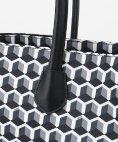 Y'SACCS キュービックモノグラム　2WAYトート　Mサイズ