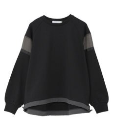 AMERICAN HOLIC 異素材ドロスト配色プルオーバー