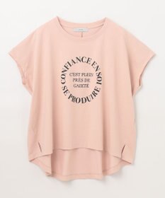 ANY フレンチスリーブロゴTシャツ