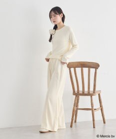 earth music&ecology 【予約】miffy/earth 刺繍スウェットパンツ