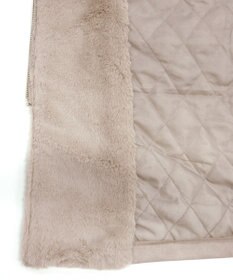 Tiaclasse スエードボンディグフード付きコート