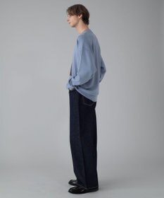 WEGO 【ユニセックス着用ITEM/2点SET/MLサイズ展開】アクセ付きフォトグラフィックプルオーバー