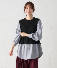 ANY 【洗濯機可】ベストドッキングブラウス