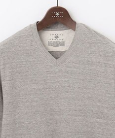 JOSEPH ABBOUD 【サスティナブル素材/柔らかな肌触り/ジャパンファブリック】 コットンラフィー Vネック Ｔシャツ