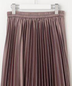 Feroux サテン プリーツスカート