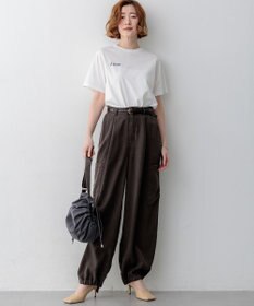 23区 【先行予約】バック刺繍 メッセージロゴ Tシャツ