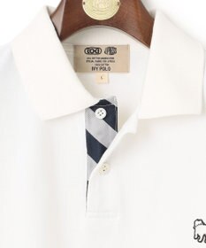 J.PRESS MEN 【大人気 / 10色展開】バックブル カノコレジメン ポロシャツ