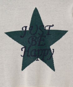 WEGO WZIPスターモチーフニット