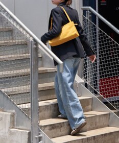 russet 【2025AW新作】スエード横長ショルダーバッグ(CE-1578)