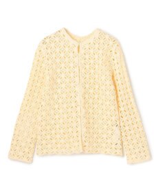 UNFILO L 【前後着用可能】ラッセルレース 2WAYプルオーバー