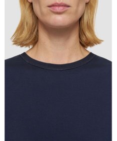 JOSEPH 【洗える】ポプリンジャージー　キャップスリーブティーシャツ