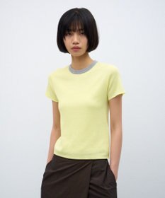 ATON FRESCA CIRCULAR RIB | パーフェクトフィットリンガープルオーバー